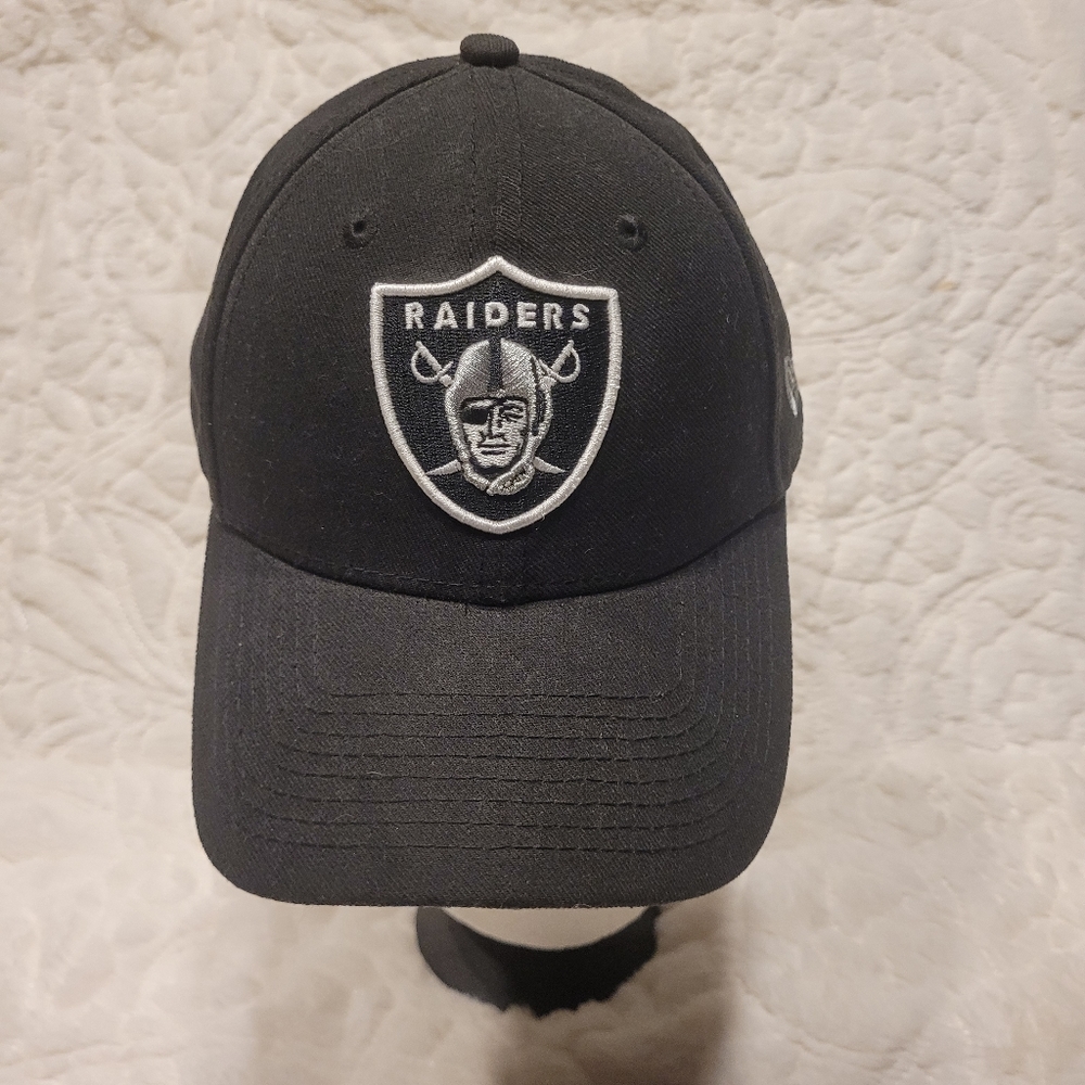 New Era Dad Cap NFL Las Vegas Raiders 9Forty Strapback Hat Oakland Raiders OSFM